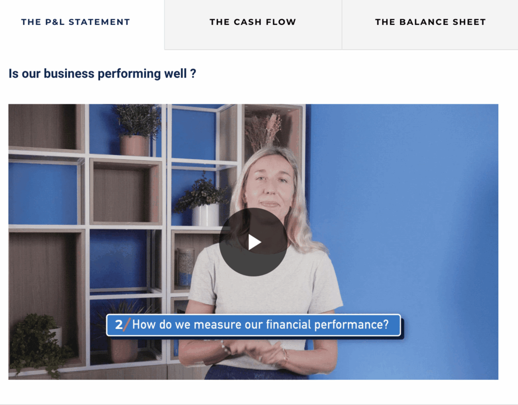 Elearning sur mesure startup