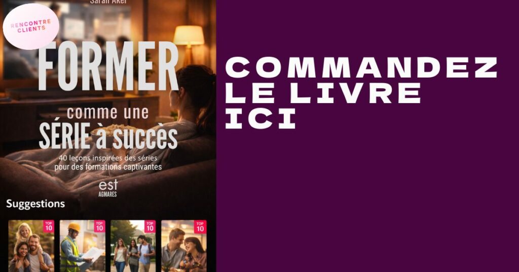 Livre former comme une série à succès écrit par Sarah Akel